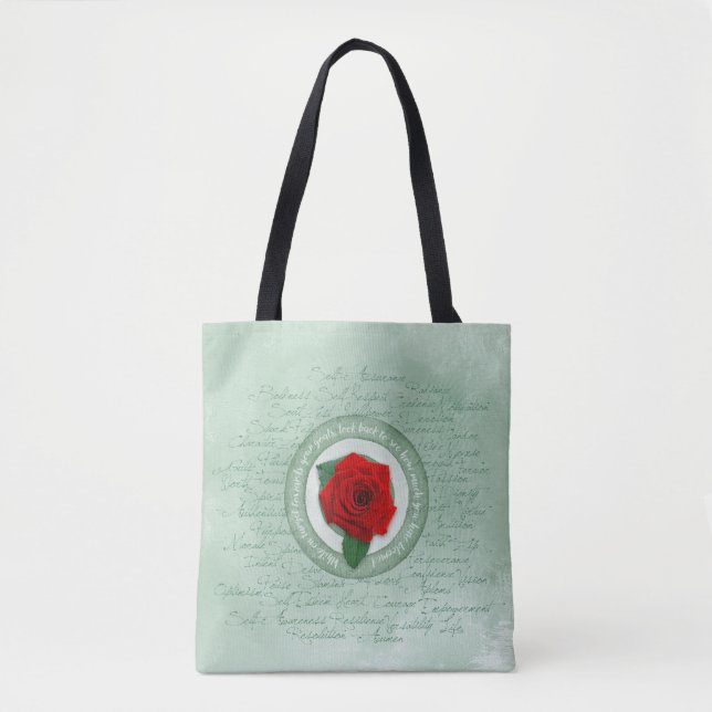 Bolsa Tote Em Flor (Frente)