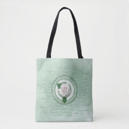 Bolsa Tote Em Flor