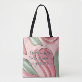 Bolsa tote em gráfico abstrato elegante