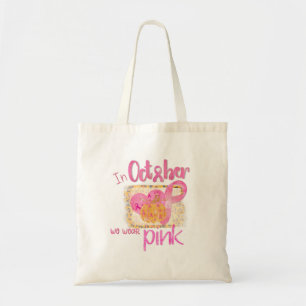 Bolsa Tote Em outubro Vestimos Rosa