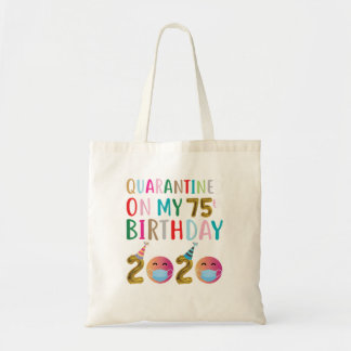 Bolsa Tote Em quarentena no 75.º aniversário de 2020 TSrt