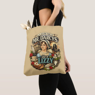 Bolsa Tote Em um mundo cheio de Sr. Darcys