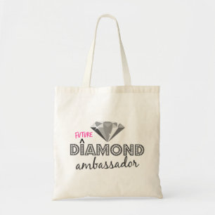 Bolsa Tote Embaixador futuro sacola do diamante