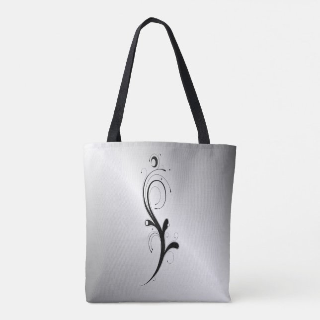 Bolsa Tote Embelezado Branco (Verso)