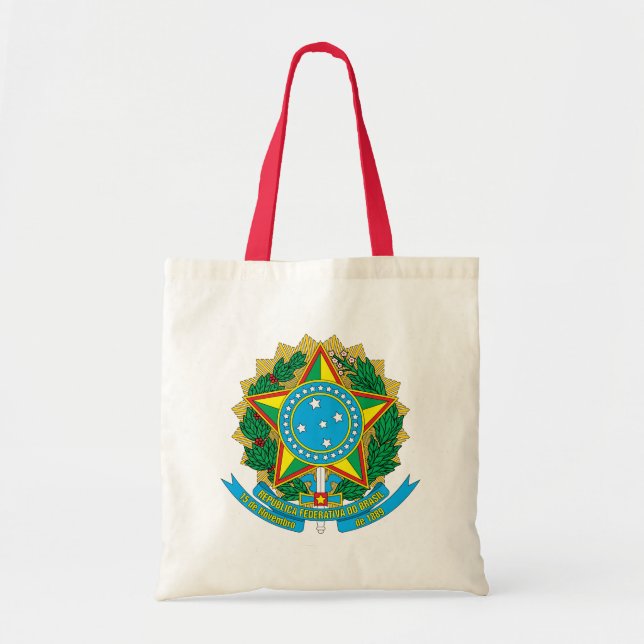 Bolsa Tote emblema do brasil (Frente)