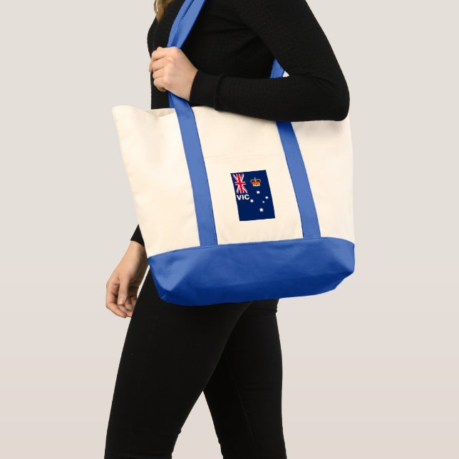 Bolsa Tote Emblema do estado de Victoria - AUSTRÁLIA (Frente (produto))