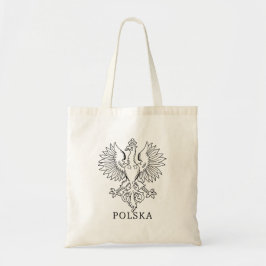 Bolsa Tote Emblema Estatal Contemporâneo da Águia Branca da P
