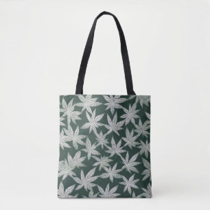 Bolsa Tote Emerald Asanoha: Um Design japonês tradicional