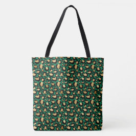Bolsa Tote Emerald e Dourado Safari Series Design 3