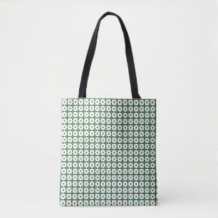 Bolsa Tote Emerald Gemstone Art, Verde