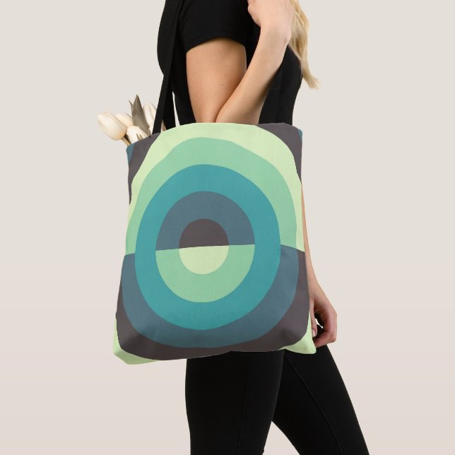 Bolsa Tote Emerald Orbit (Close Up)