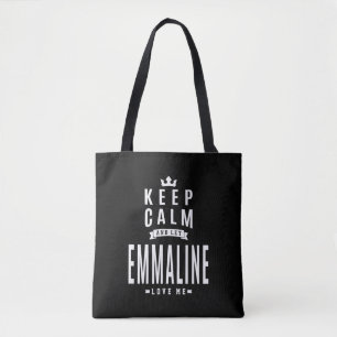 Bolsa Tote Emmaline Personalised Name Birthday Gift