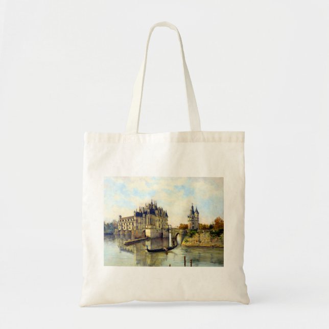 Bolsa Tote Emmanuel Lansyer Chateau de Chenonceau (Frente)