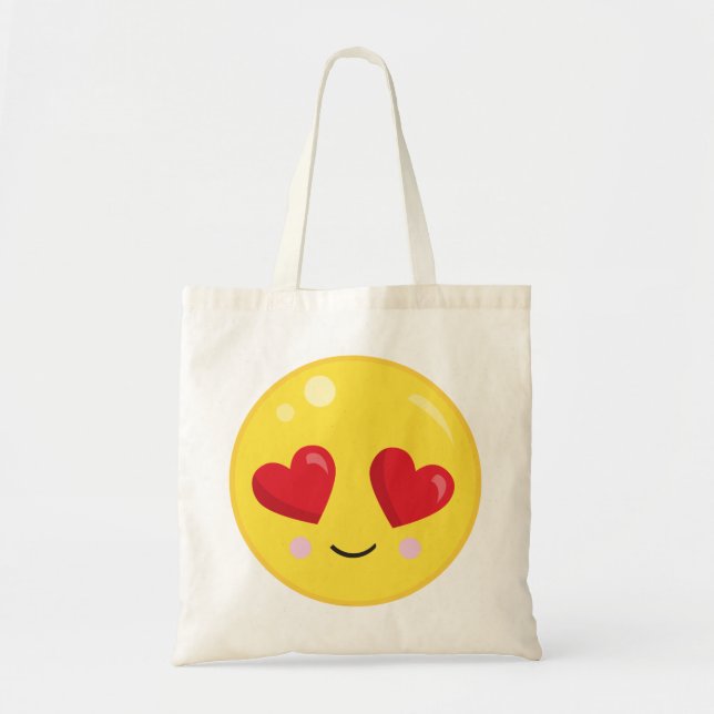 Bolsa Tote Emoji Fofo  (Frente)