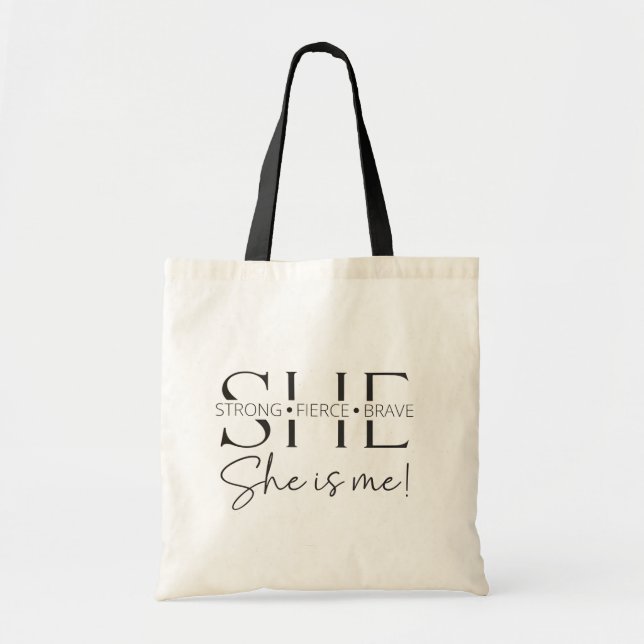 Bolsa Tote Empoderando Ela (Frente)