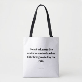 Bolsa Tote Empowering quote
