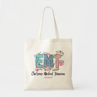 Bolsa Tote EMT - Mulheres Azuis Rosa Personalizadas