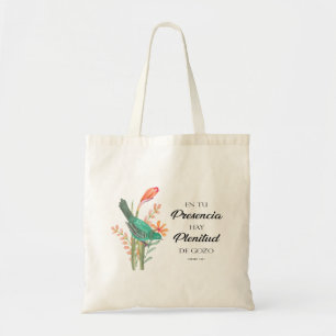 Bolsa Tote En tu presencia hay plenitud Salmos
