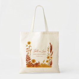 Bolsa Tote "Enamore-se" Chá de Noiva Aquarela Floral