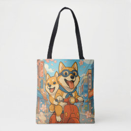 Bolsa Tote Encantado Shiba Inu