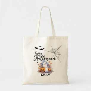Bolsa Tote Encantador Halloween Personalizável