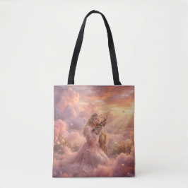 Bolsa Tote Encantadora Princesa & Cervo