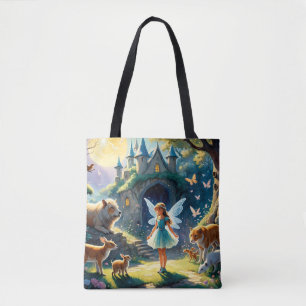 Bolsa Tote "Enchimento à Lua A Floresta da Fada