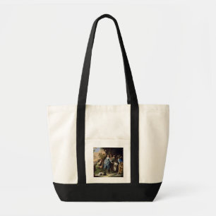 Bolsa Tote Encontrar de Moses, c.1650-56 (óleo em canvas)