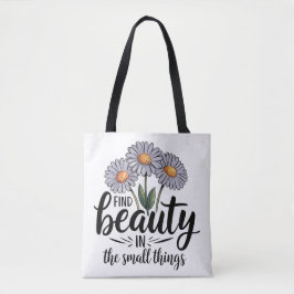 Bolsa Tote Encontre beleza nas pequenas coisas