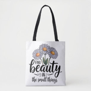 Bolsa Tote Encontre beleza nas pequenas coisas