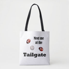 Bolsa Tote Encontre-me no Tailgate