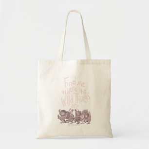 Bolsa Tote Encontre-me Onde Vivem as Coisas Ferozes