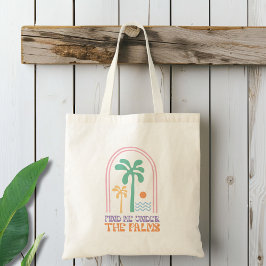 Bolsa Tote Encontre-me sob a praia de Palms