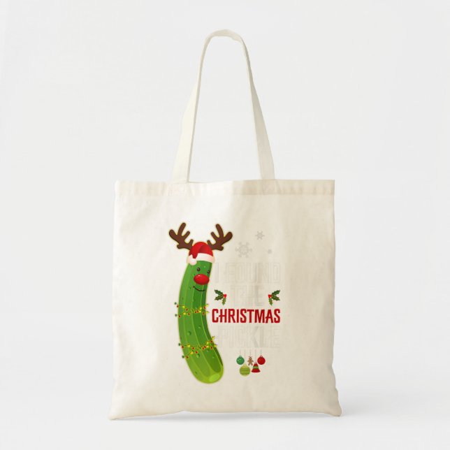 Bolsa Tote Encontrei A Picada De Natal (Frente)