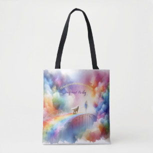 Bolsa Tote Encontro-te na Ponte Rainbow