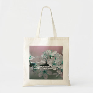 Bolsa Tote Encorajamento à cotação positiva do Empath Warrior