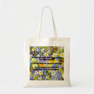 Bolsa Tote Encorajamento à cotação positiva do Empath Warrior