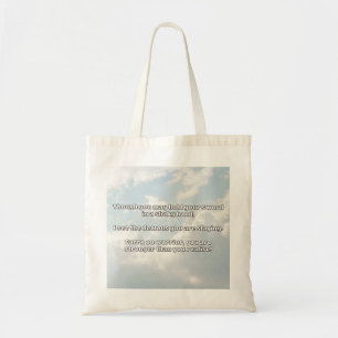 Bolsa Tote Encorajamento à cotação positiva do Empath Warrior