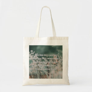 Bolsa Tote Encorajamento de Cotação Positiva da Força Empath