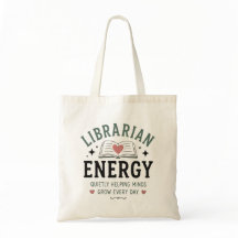 Energia de Bibliotecário Ajudando Mentes Crescerem