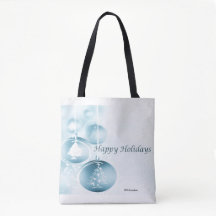 Enfeites de natal azuis