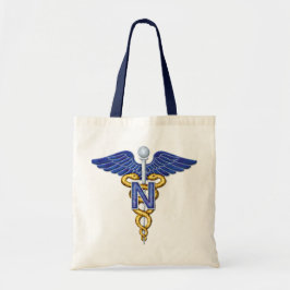 Bolsa Tote Enfermagem Caduceus
