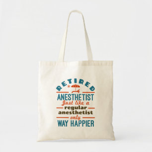 Bolsa Tote Enfermeira Aposentada Anestesista RNA Muito Mais F