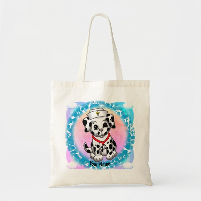 Bolsa Tote Enfermeira Cachorrinho (Frente)