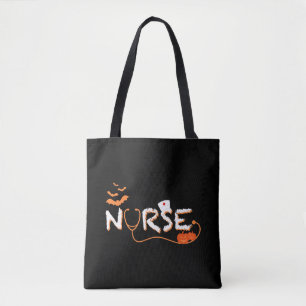 Bolsa Tote Enfermeira de Halloween, Enfermeira de Halloween,
