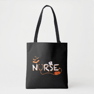 Bolsa Tote Enfermeira de Halloween, Enfermeira de Halloween,
