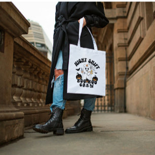 Bolsa Tote Enfermeira de Halloween Turno Noturno Fantasma