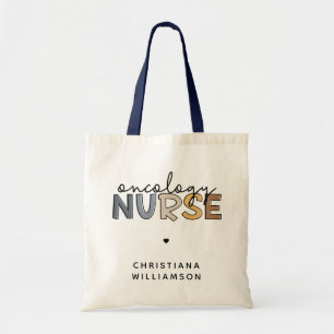 Bolsa Tote Enfermeira de Oncologia Personalizada - Presentes