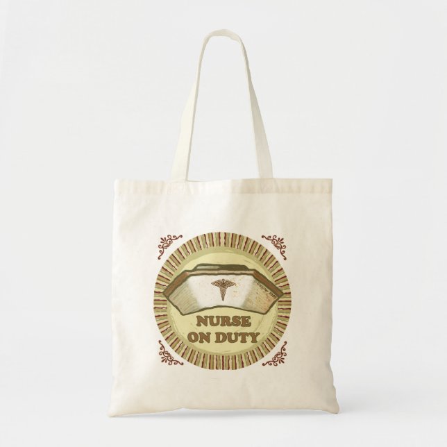 Bolsa Tote Enfermeira de Plantão (Frente)