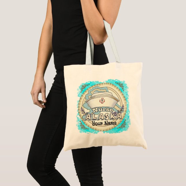 Bolsa Tote Enfermeira do Alasca (Frente (produto))